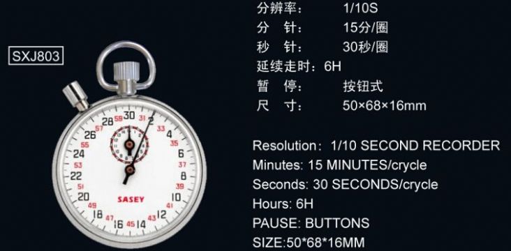 点击查看详细信息<br>标题：803机械秒表 阅读次数：2381