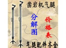 点击查看详细信息<br>标题：气腿式凿岩机气腿分解图 气腿配件 支腿配件 FT160系列气腿配 阅读次数：200